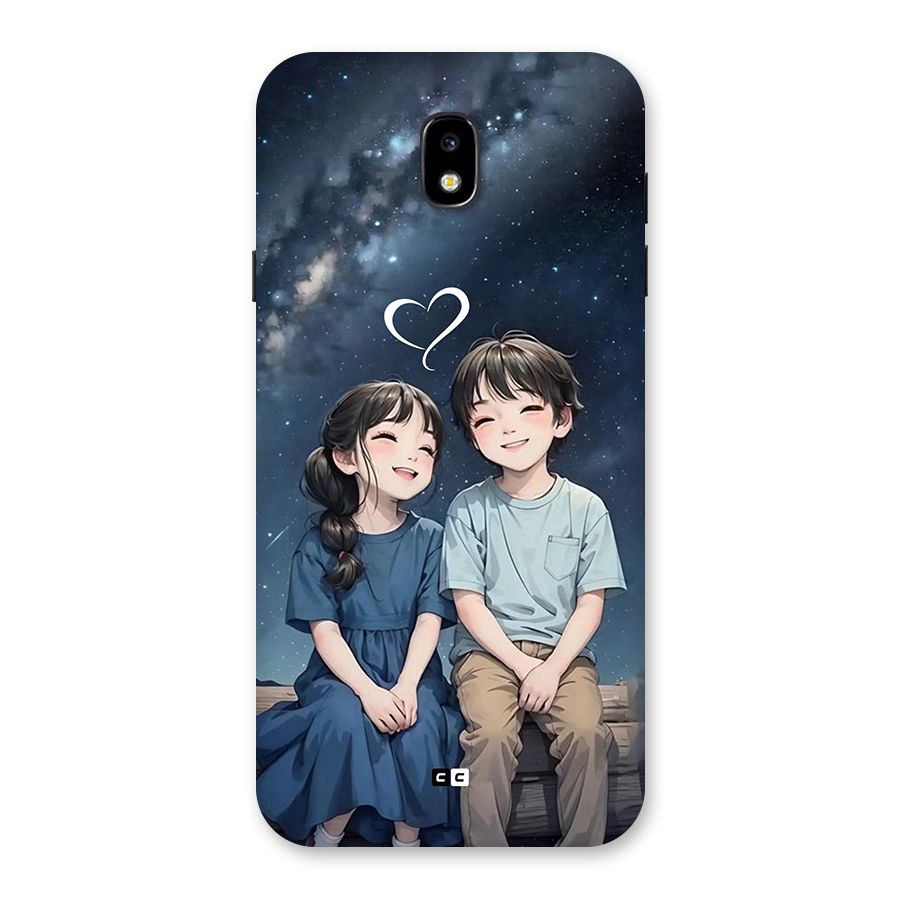 Cute Anime Teens Back Case for Galaxy J7 Pro