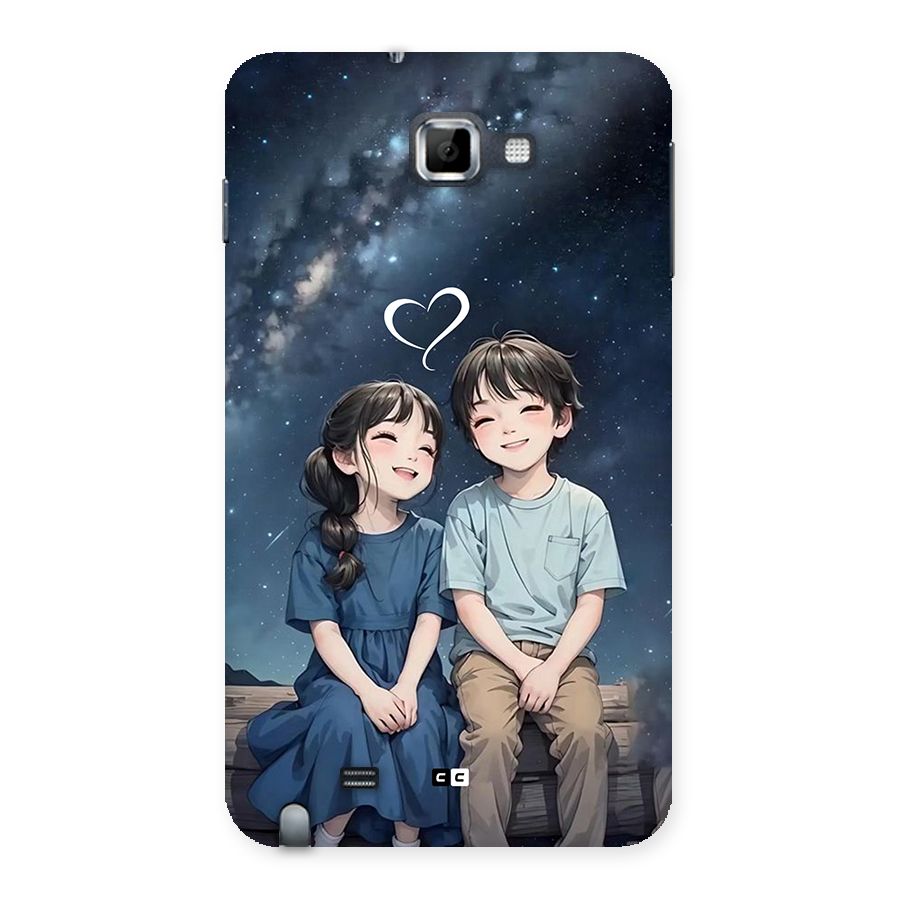 Cute Anime Teens Back Case for Galaxy Note