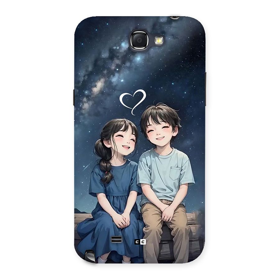 Cute Anime Teens Back Case for Galaxy Note 2