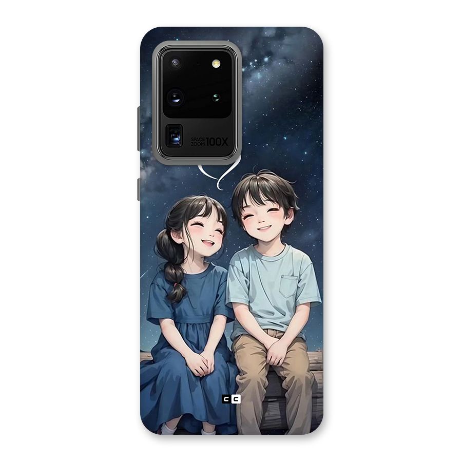 Cute Anime Teens Back Case for Galaxy S20 Ultra