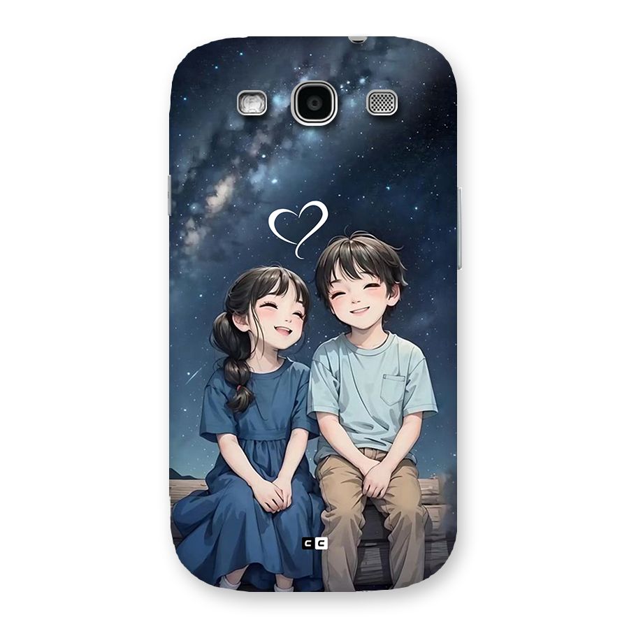 Cute Anime Teens Back Case for Galaxy S3 Neo