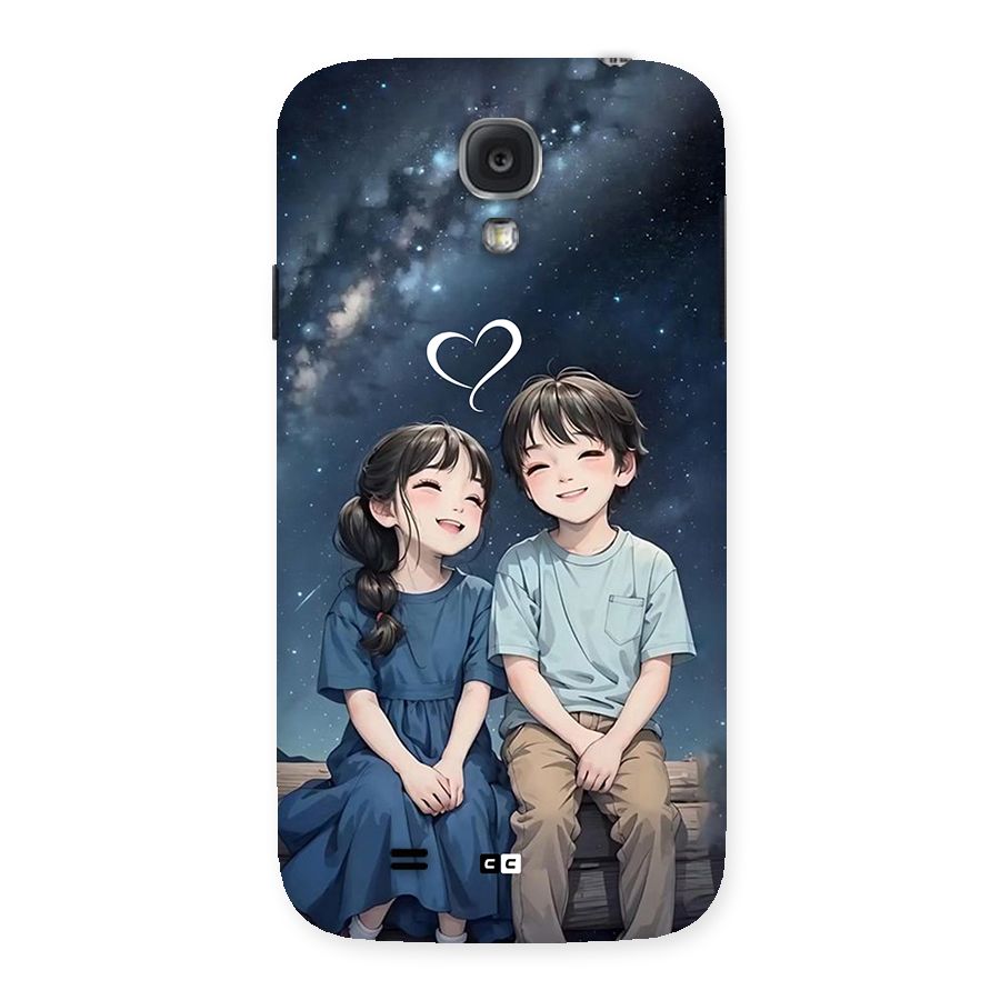 Cute Anime Teens Back Case for Galaxy S4