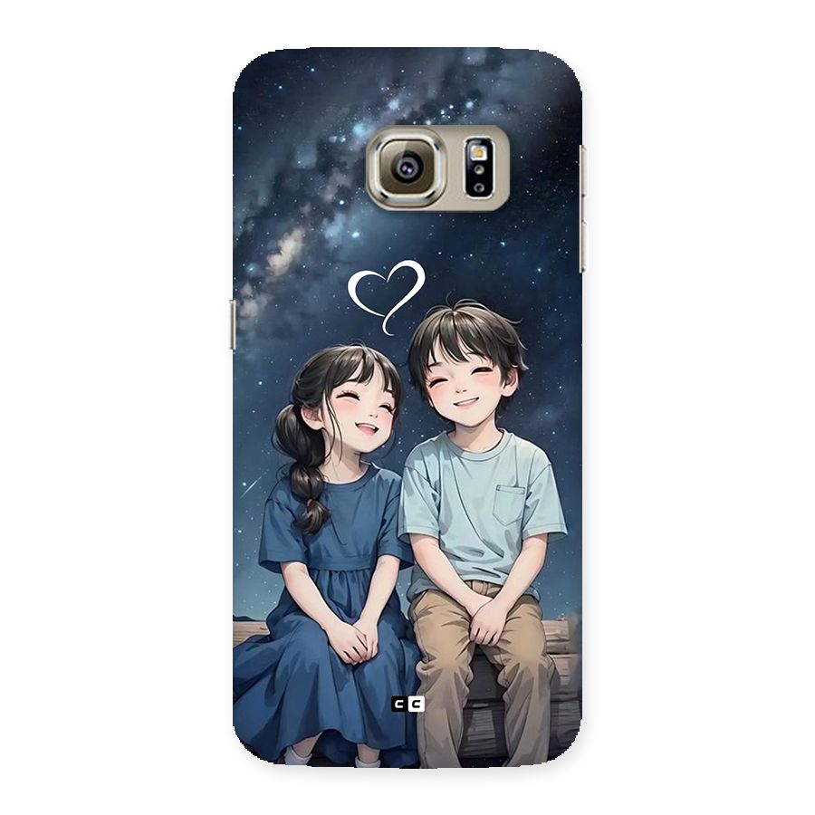 Cute Anime Teens Back Case for Galaxy S6 Edge Plus