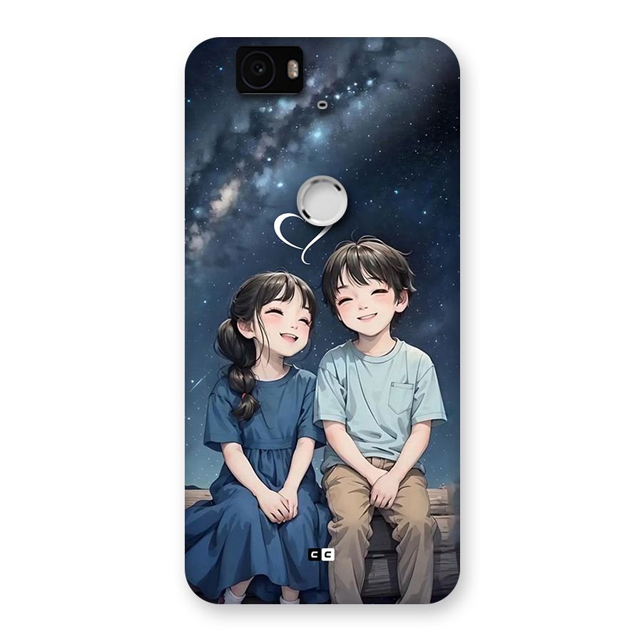 Cute Anime Teens Back Case for Google Nexus 6P