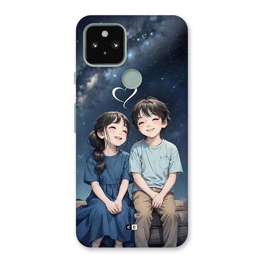 Cute Anime Teens Back Case for Google Pixel 5