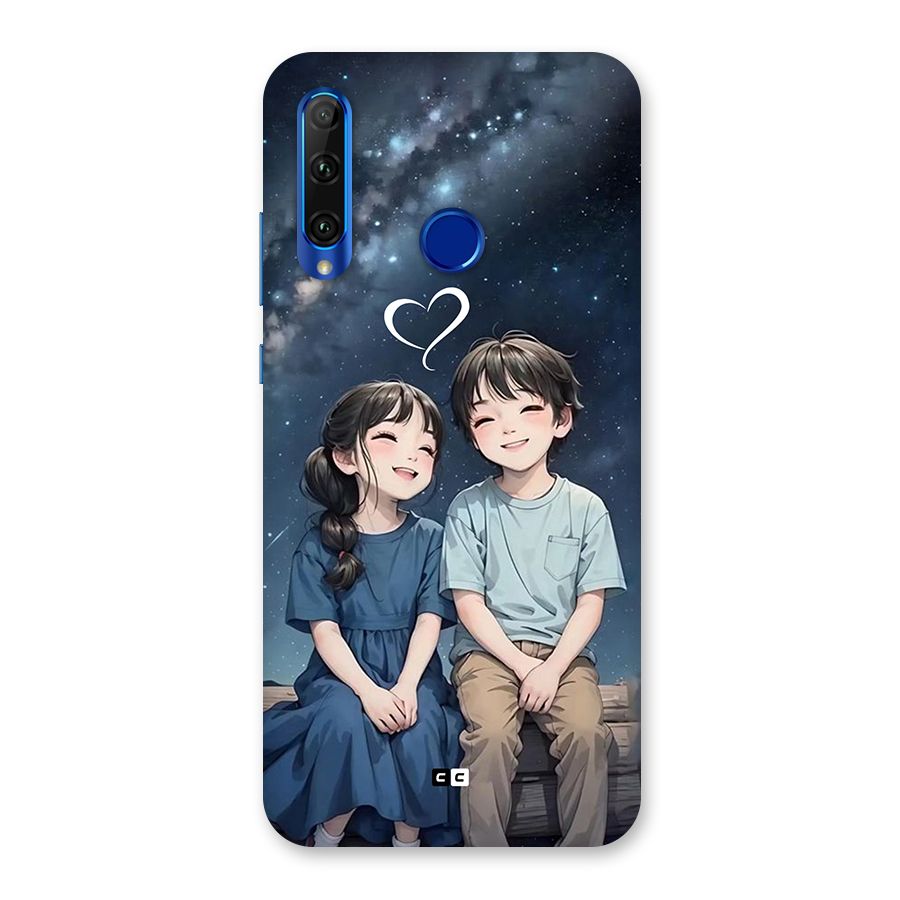 Cute Anime Teens Back Case for Honor 20i