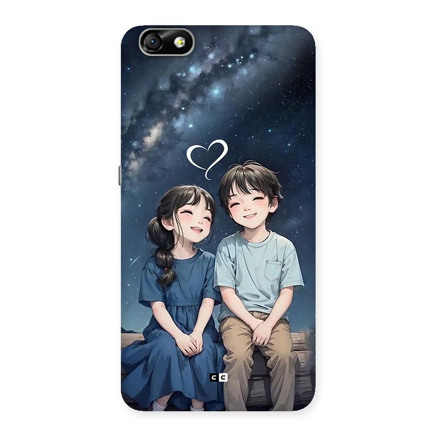 Cute Anime Teens Back Case for Honor 4X
