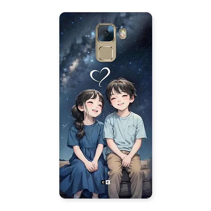Cute Anime Teens Back Case for Honor 7