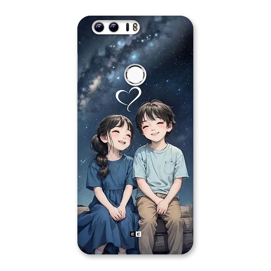 Cute Anime Teens Back Case for Honor 8