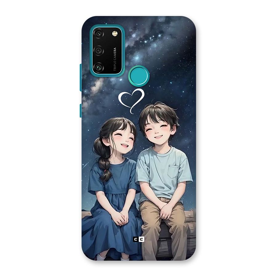 Cute Anime Teens Back Case for Honor 9A