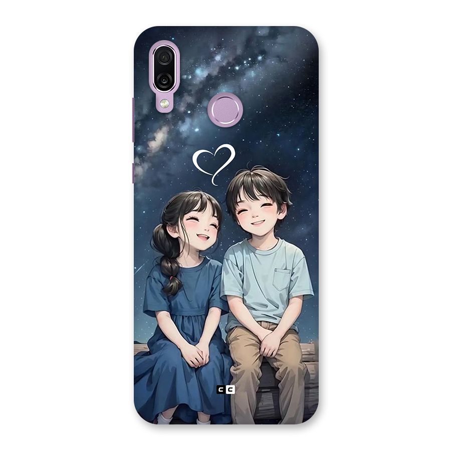 Cute Anime Teens Back Case for Honor Play
