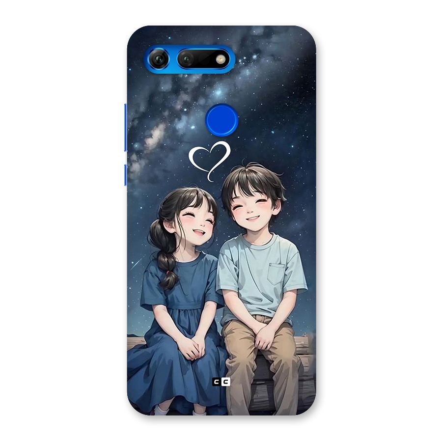 Cute Anime Teens Back Case for Honor View 20