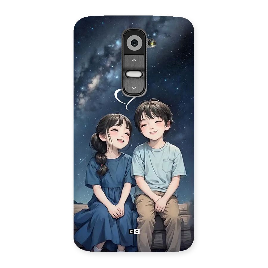Cute Anime Teens Back Case for LG G2