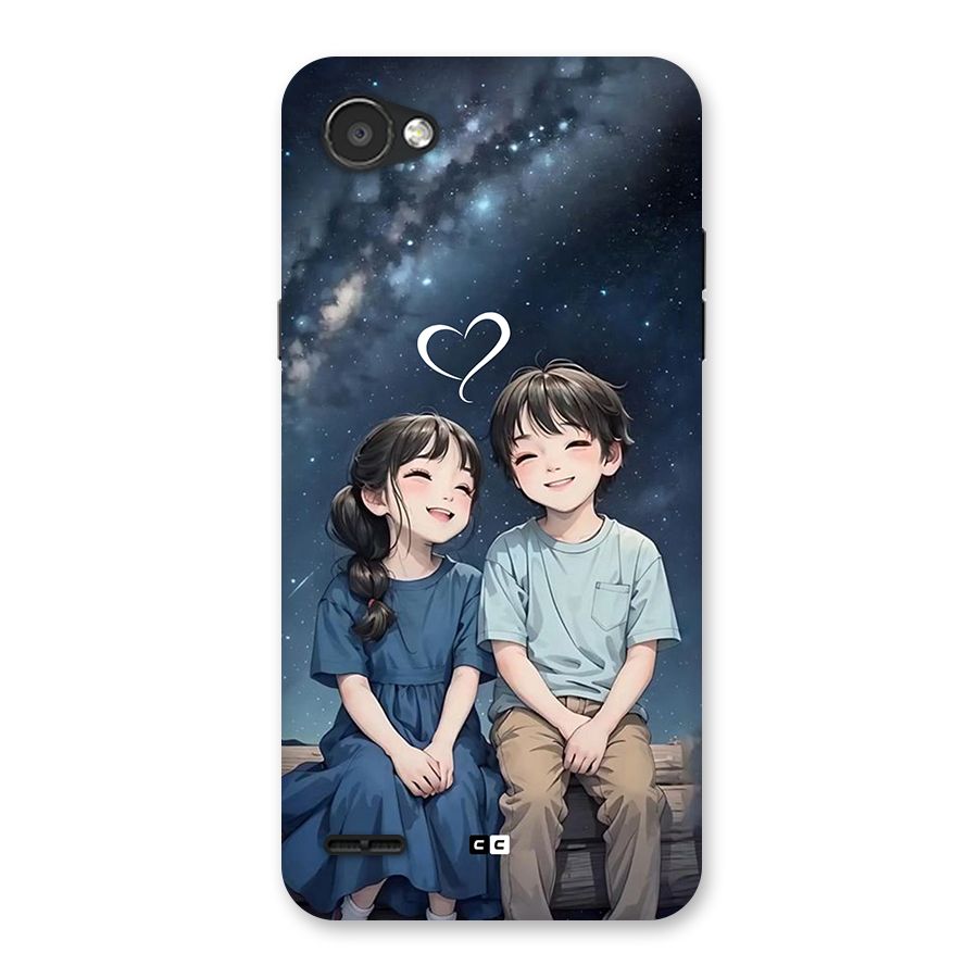 Cute Anime Teens Back Case for LG Q6