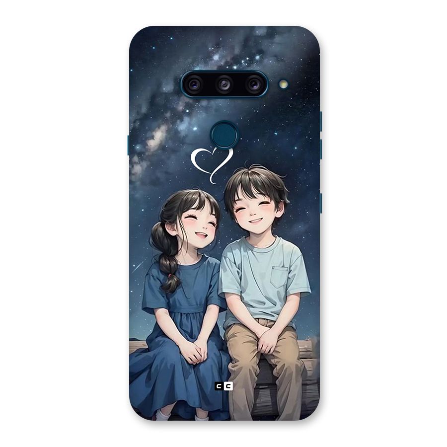 Cute Anime Teens Back Case for LG  V40 ThinQ