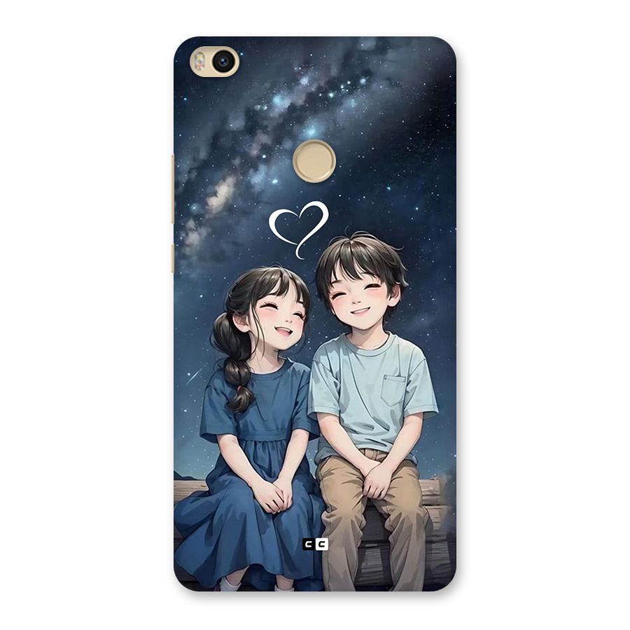 Cute Anime Teens Back Case for Mi Max 2