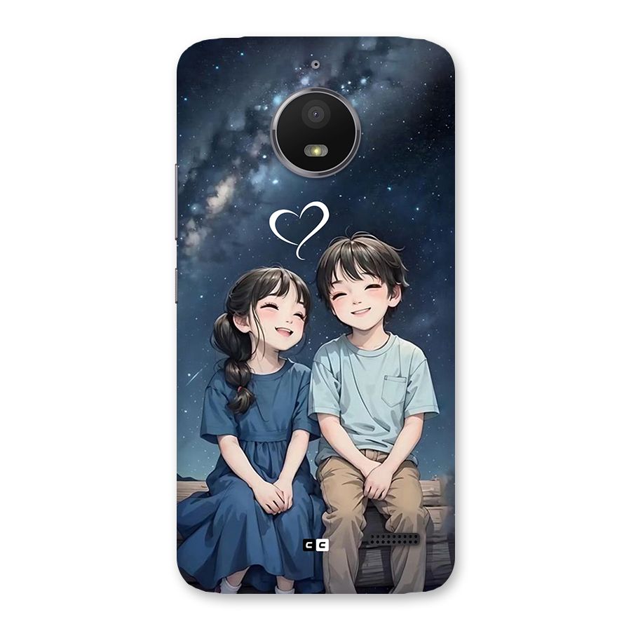 Cute Anime Teens Back Case for Moto E4