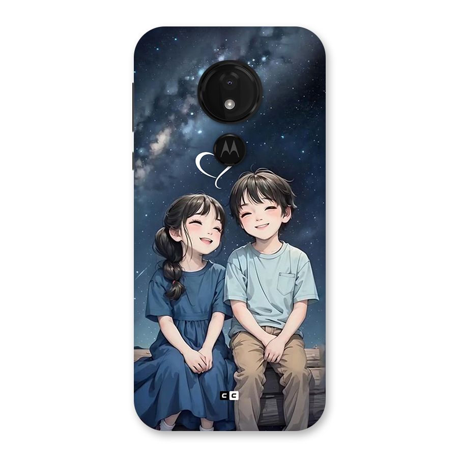 Cute Anime Teens Back Case for Moto G7 Power