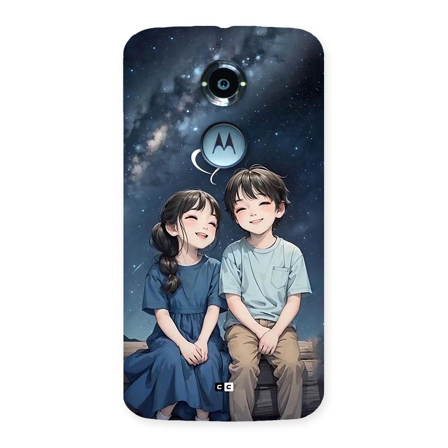 Cute Anime Teens Back Case for Moto X2