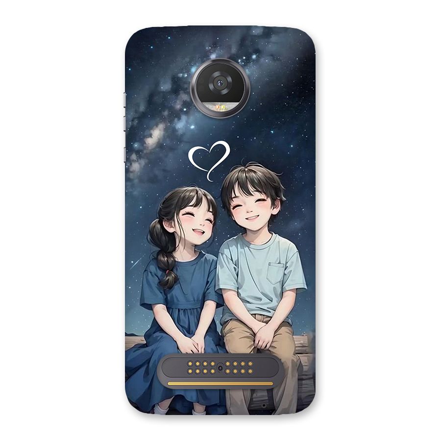 Cute Anime Teens Back Case for Moto Z2 Play