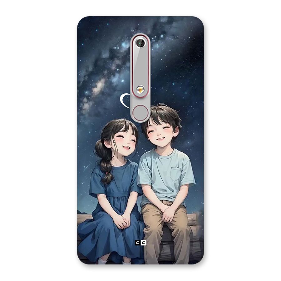 Cute Anime Teens Back Case for Nokia 6.1