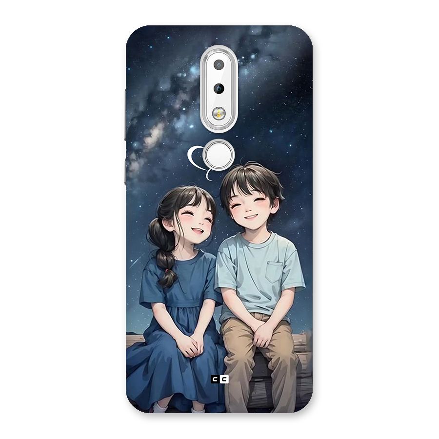 Cute Anime Teens Back Case for Nokia 6.1 Plus