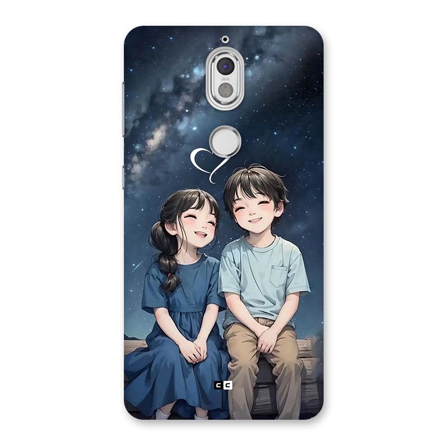 Cute Anime Teens Back Case for Nokia 7