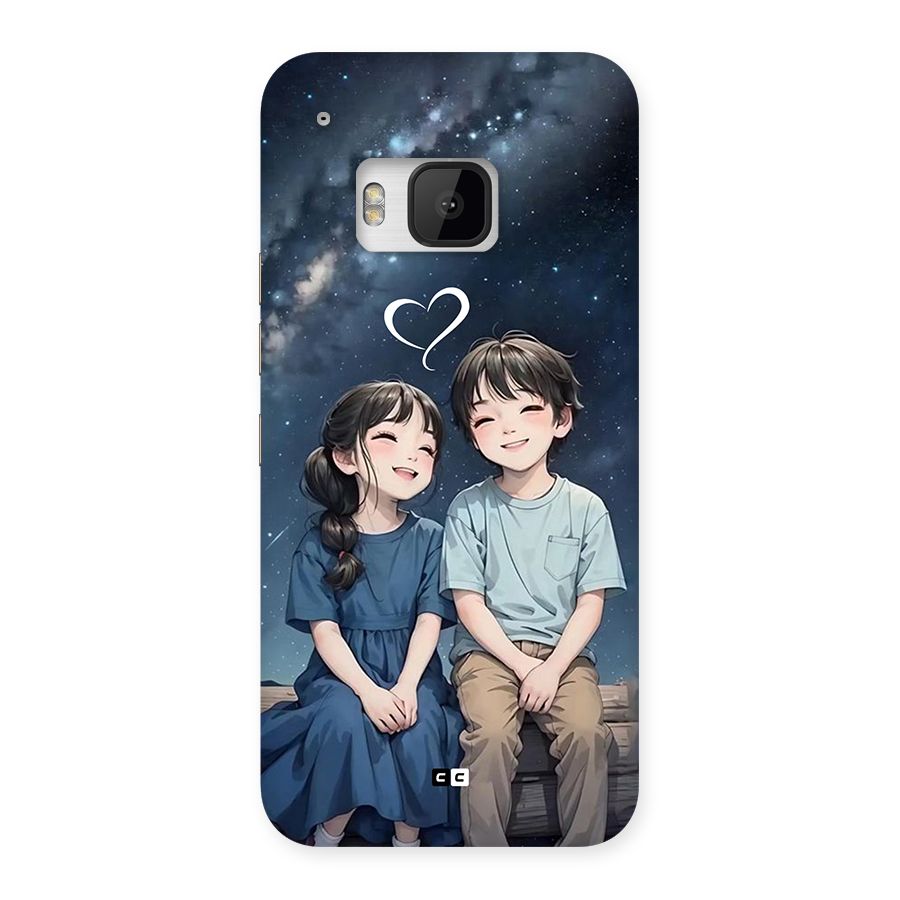 Cute Anime Teens Back Case for One M9