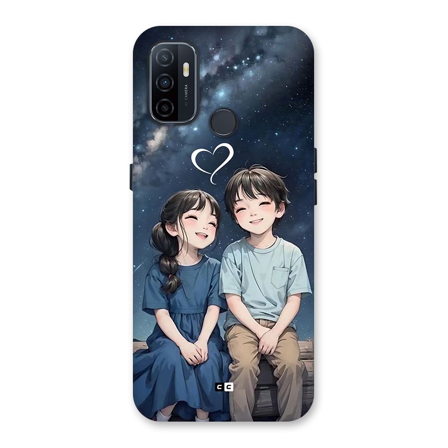 Cute Anime Teens Back Case for Oppo A33 (2020)
