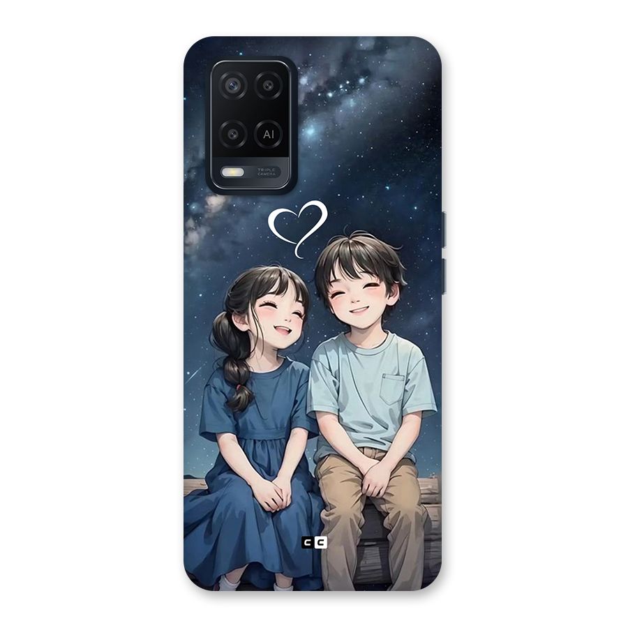 Cute Anime Teens Back Case for Oppo A54