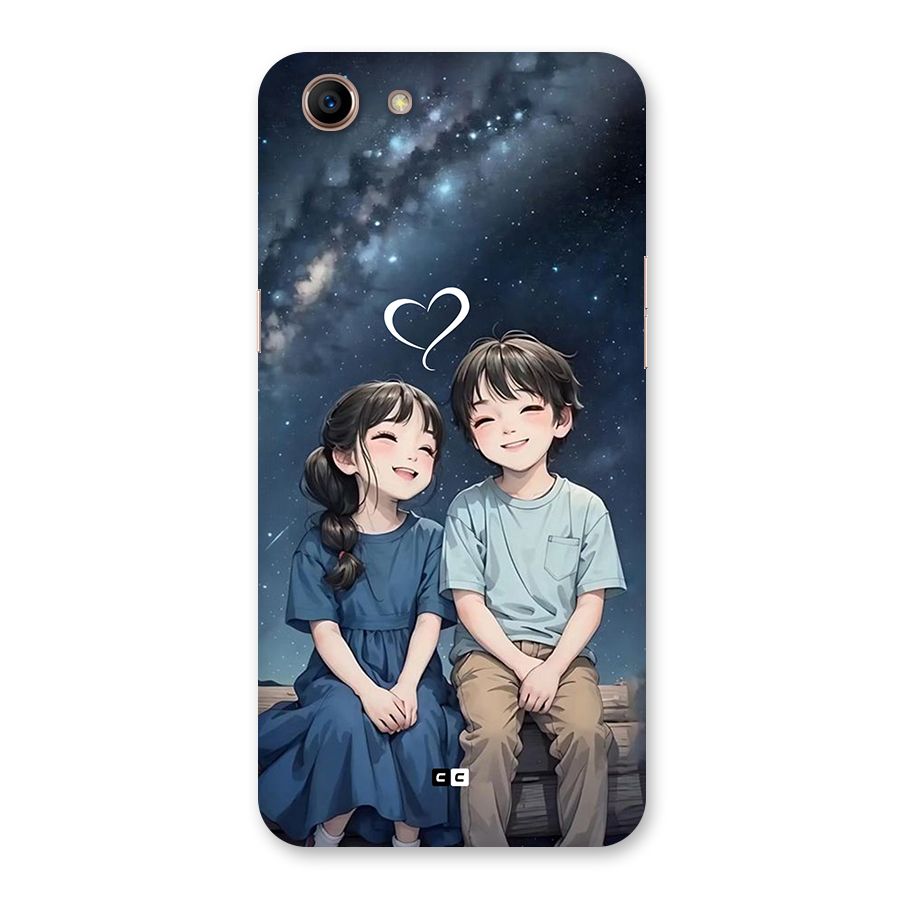 Cute Anime Teens Back Case for Oppo A83 (2018)