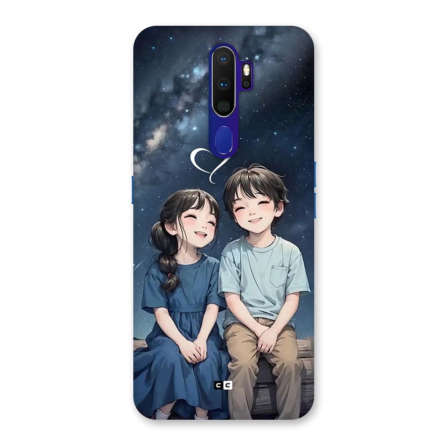 Cute Anime Teens Back Case for Oppo A9 (2020)
