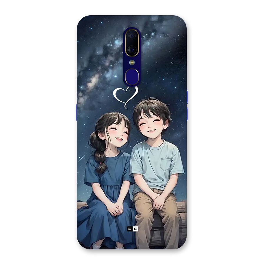 Cute Anime Teens Back Case for Oppo F11