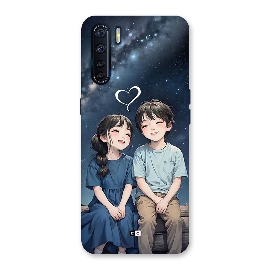 Cute Anime Teens Back Case for Oppo F15