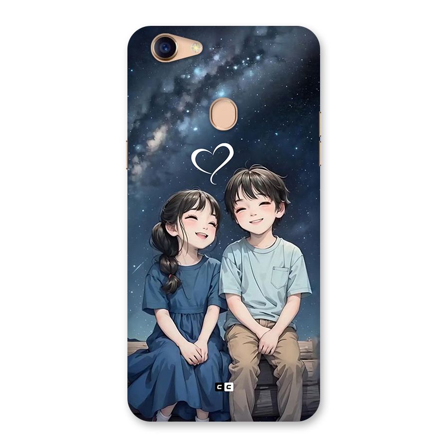 Cute Anime Teens Back Case for Oppo F5 Youth