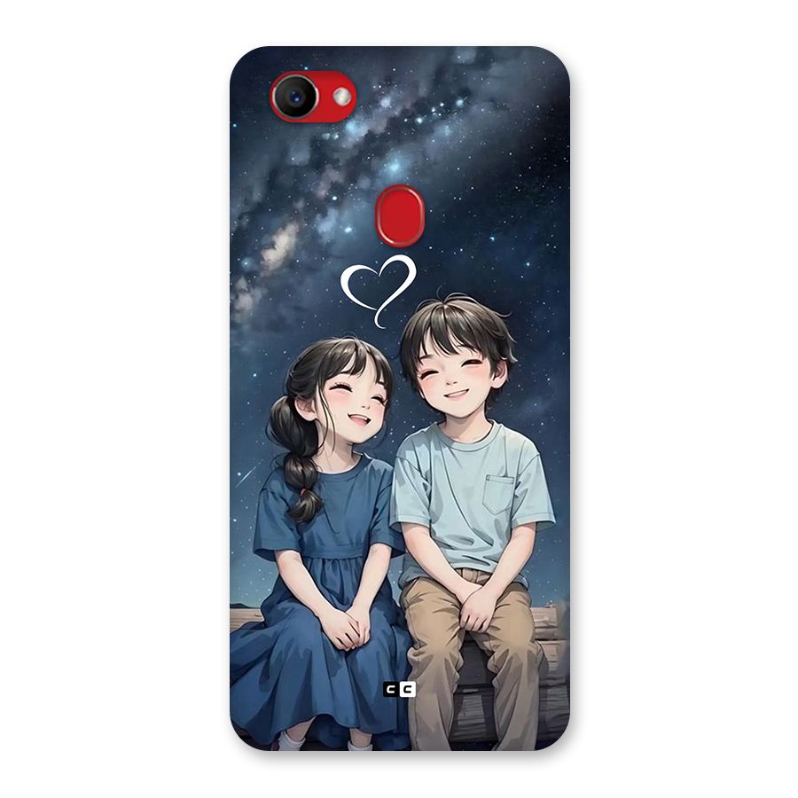 Cute Anime Teens Back Case for Oppo F7