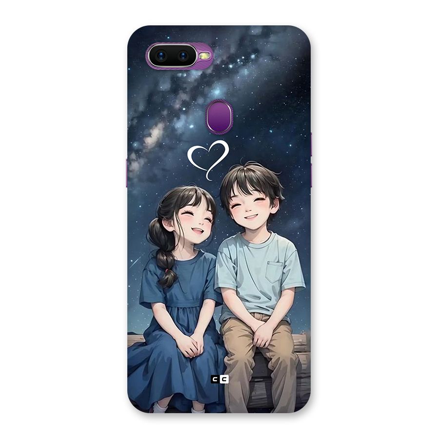 Cute Anime Teens Back Case for Oppo F9