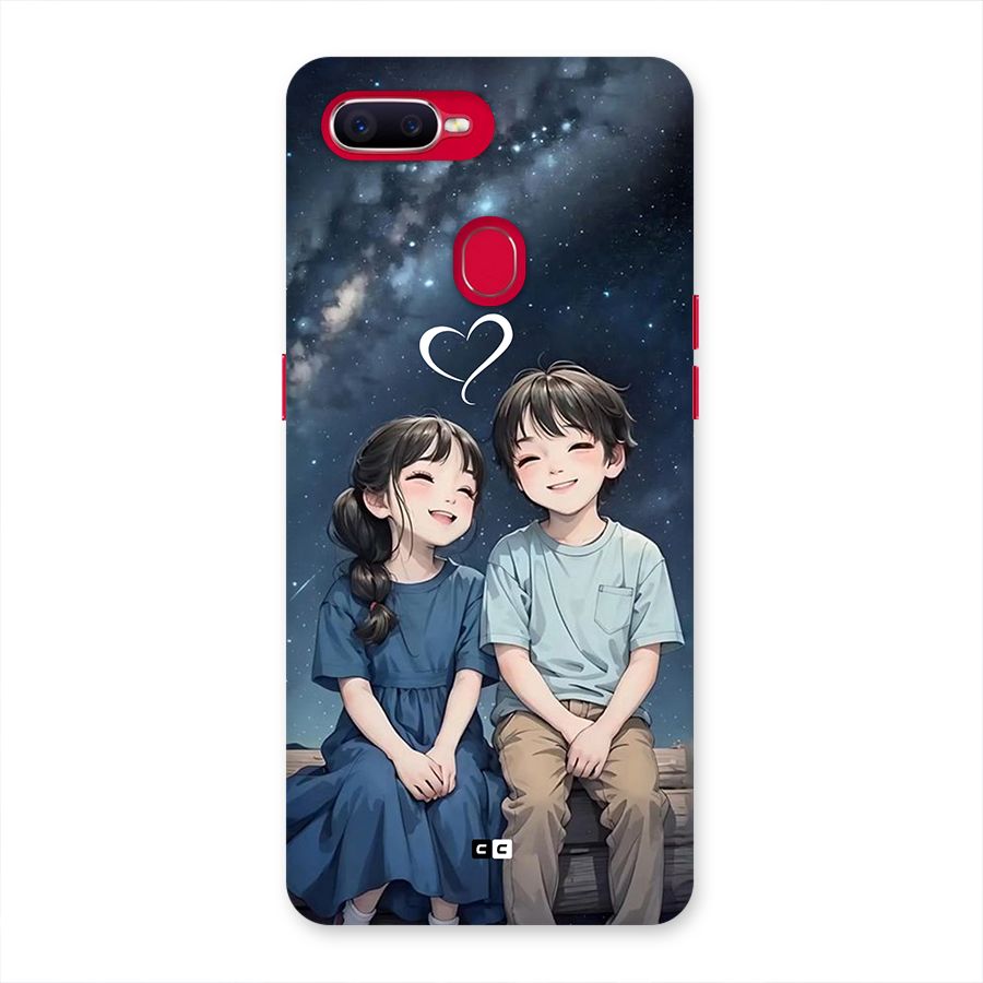 Cute Anime Teens Back Case for Oppo F9 Pro