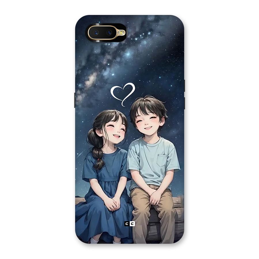 Cute Anime Teens Back Case for Oppo K1