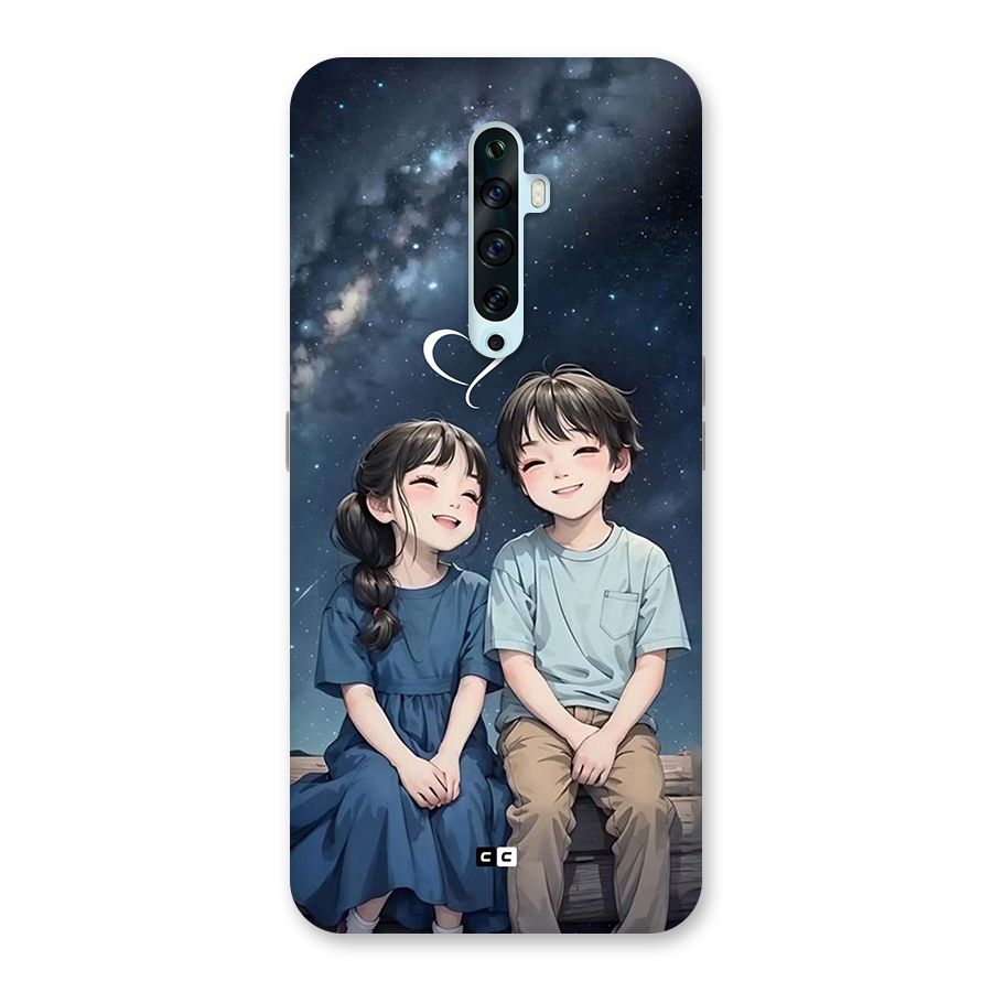 Cute Anime Teens Back Case for Oppo Reno2 Z