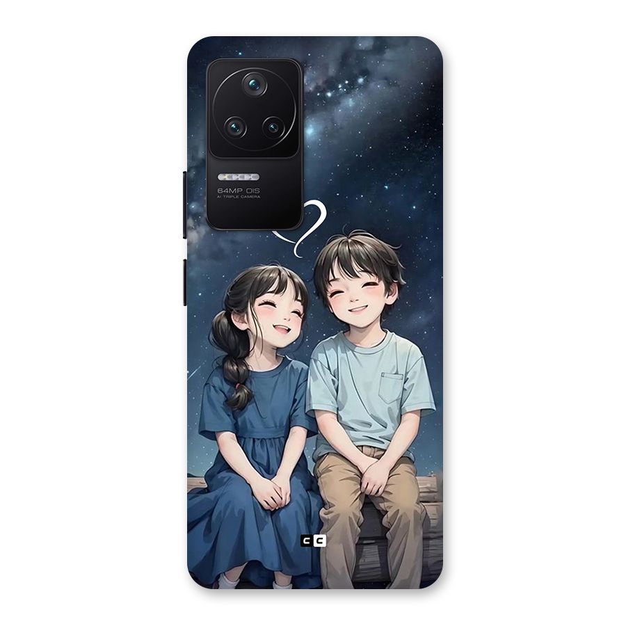 Cute Anime Teens Back Case for Poco F4 5G