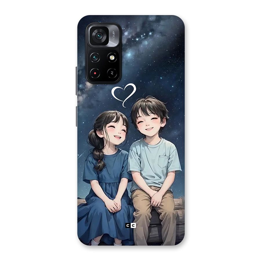 Cute Anime Teens Back Case for Poco M4 Pro 5G