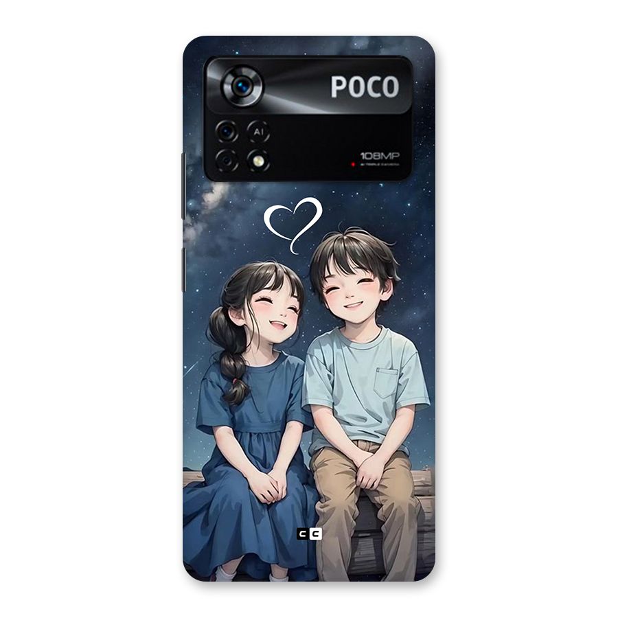 Cute Anime Teens Back Case for Poco X4 Pro 5G