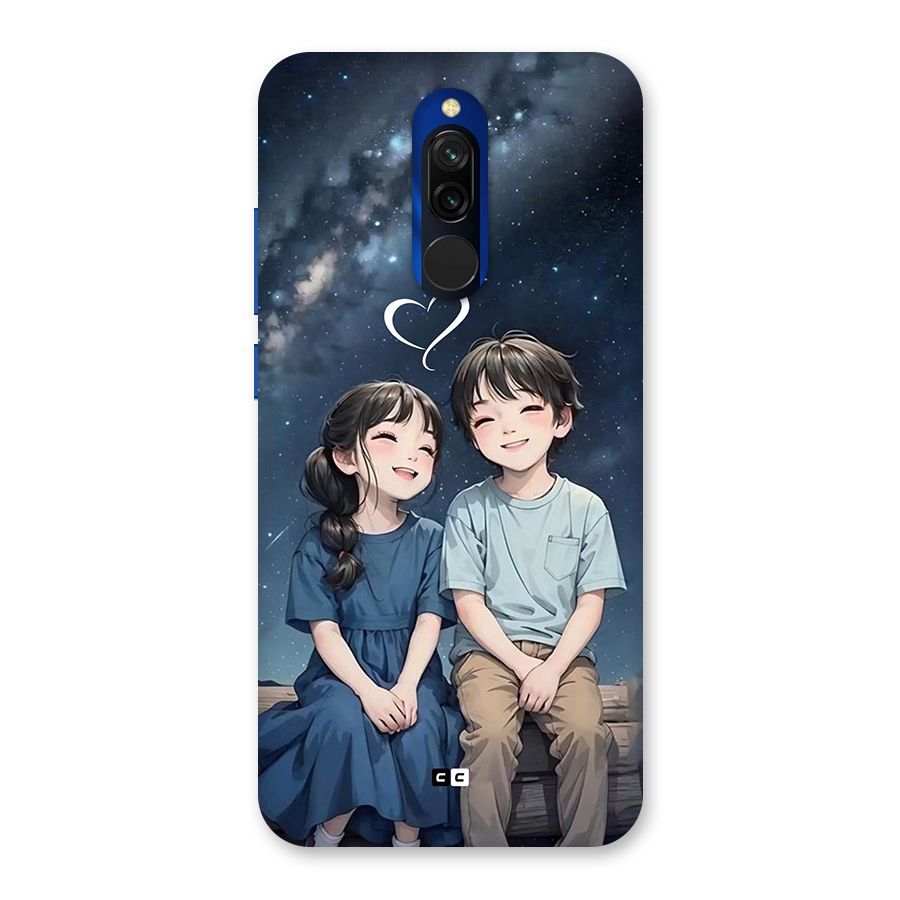 Cute Anime Teens Back Case for Redmi 8