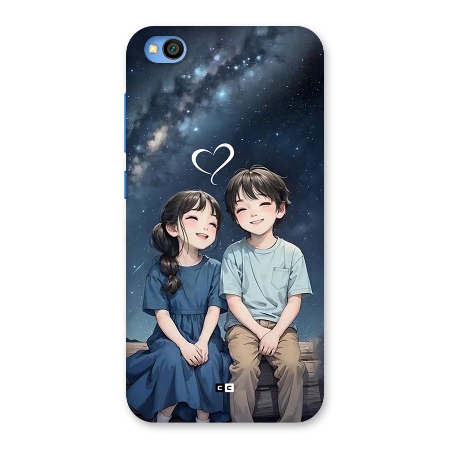 Cute Anime Teens Back Case for Redmi Go