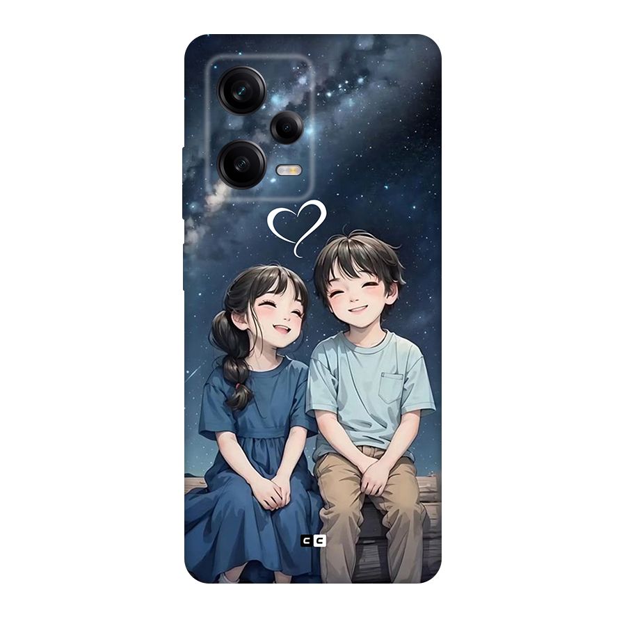 Cute Anime Teens Back Case for Redmi Note 12 Pro