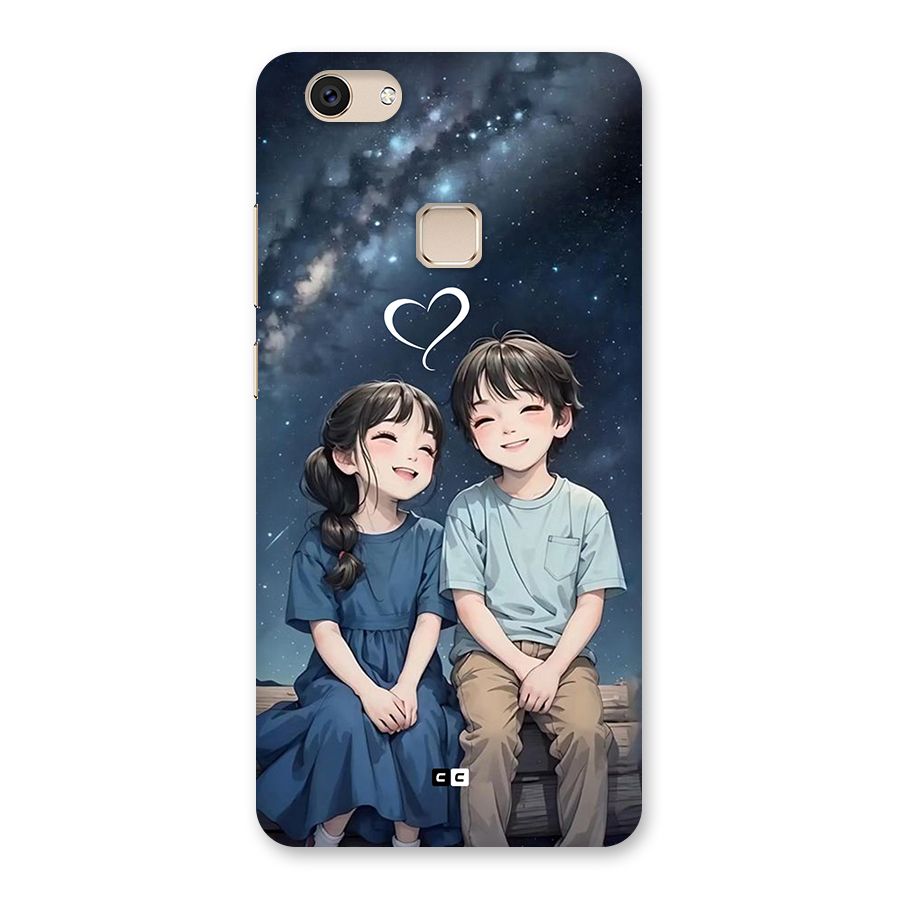 Cute Anime Teens Back Case for Vivo V7