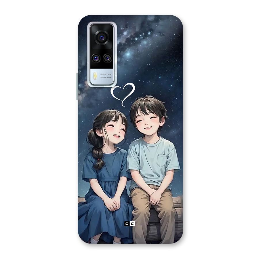 Cute Anime Teens Back Case for Vivo Y31