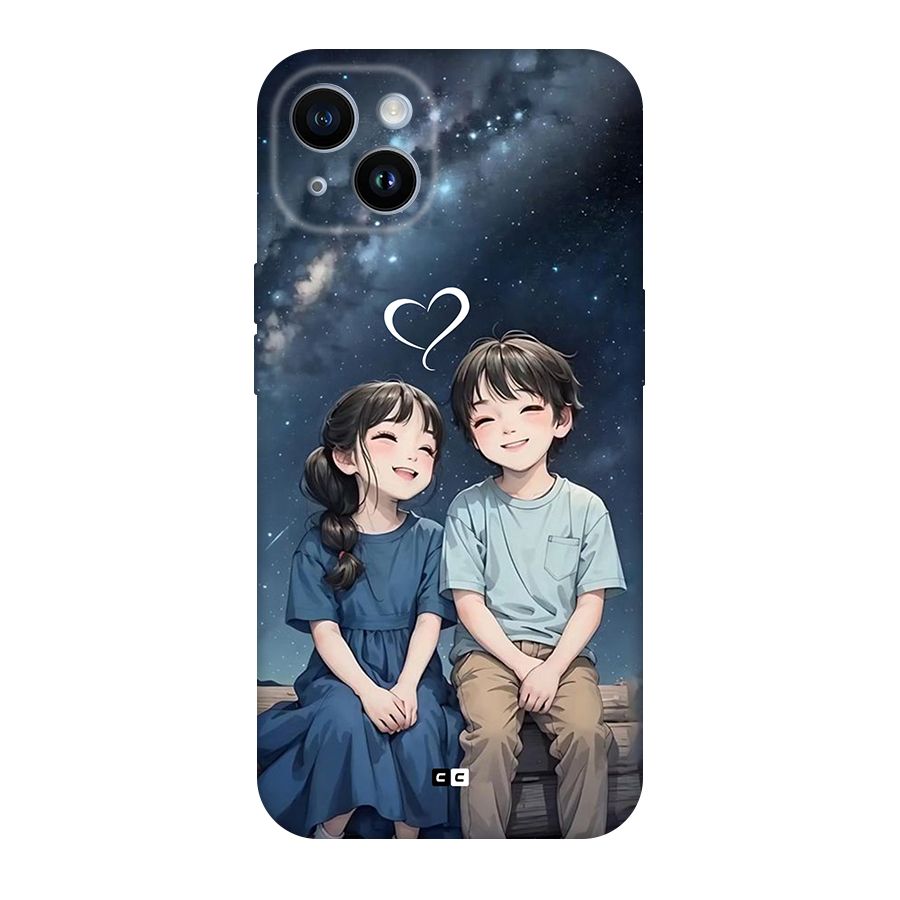 Cute Anime Teens Back Case for iPhone 14