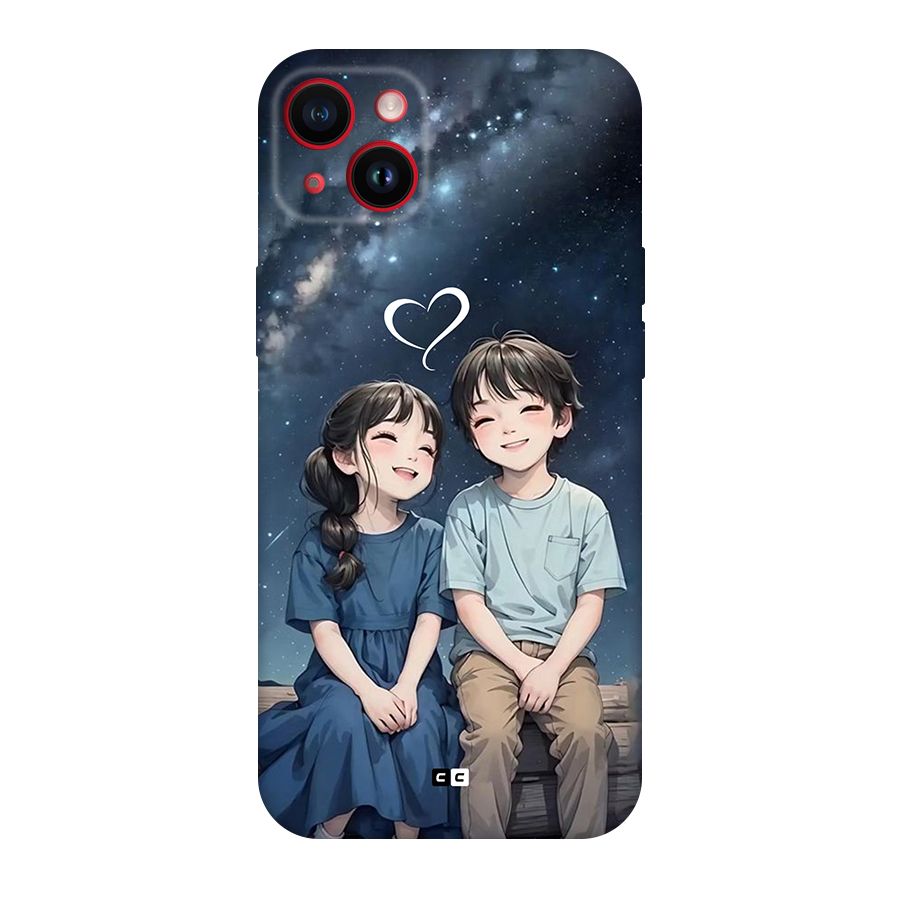 Cute Anime Teens Back Case for iPhone 14 Plus